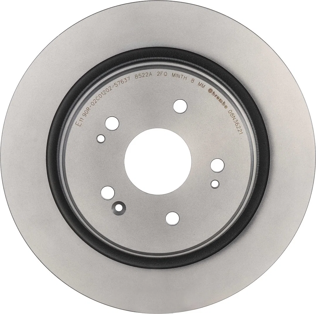 08N36221C02 – BREMBO Brake Rotor, Solid One Piece Design Wheel Bolt Pattern 5 x 114.3 Millimeter 310 Millimeter Diame...